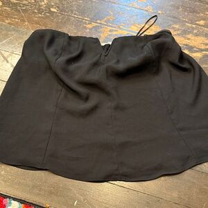 Free People Black Crop Top